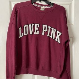 Pink VS sweatshirt - small